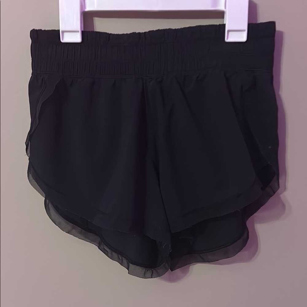 Black Women's Lululemon Shorts